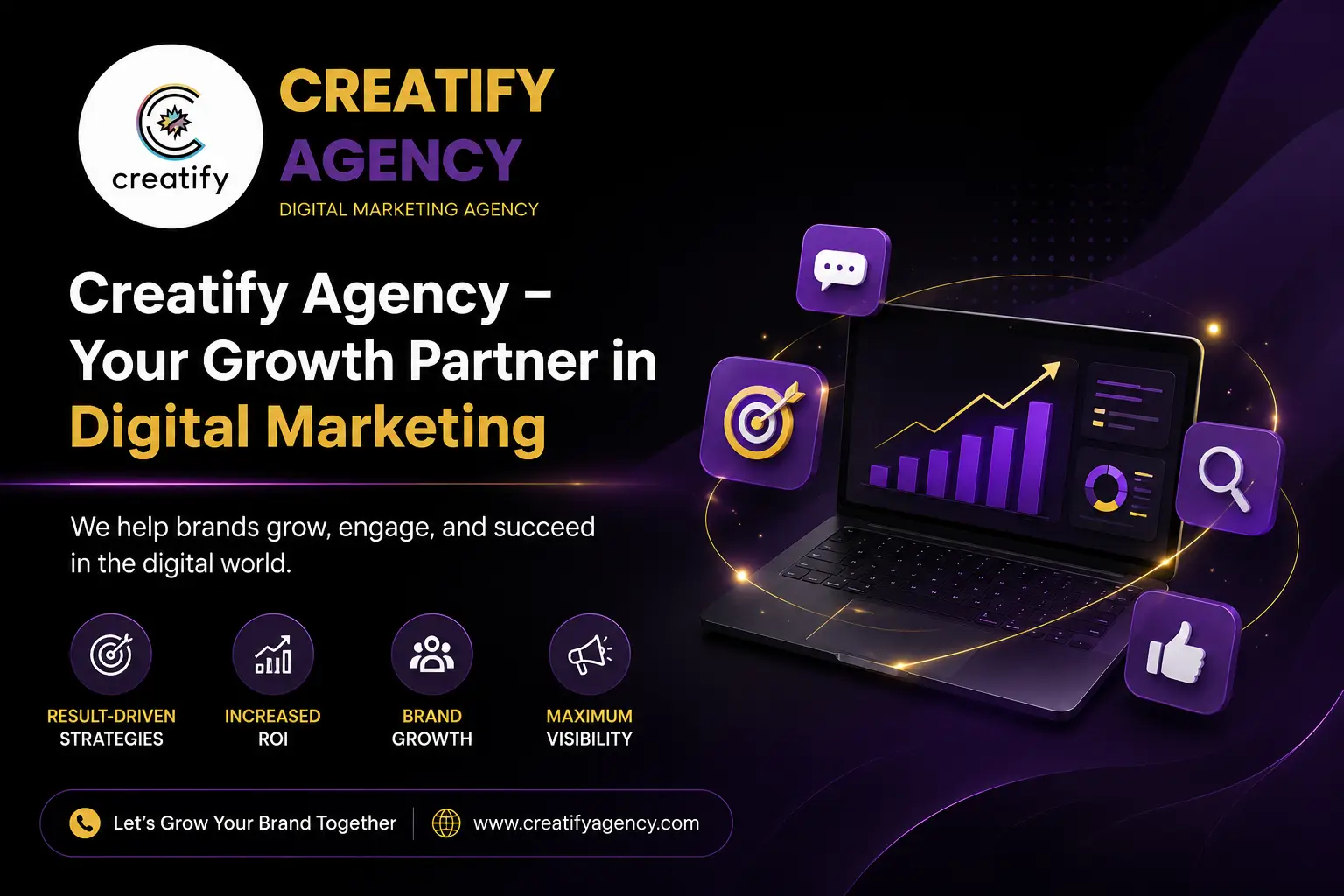 Creatify Agency – Your Growth Partner in Digital Marketing